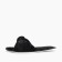 Slippers # 6 women, size 36.5, black color
