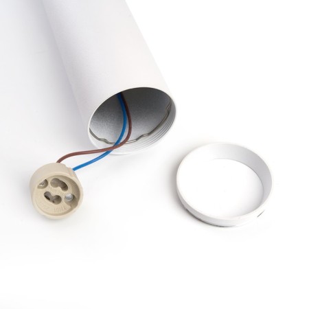 Ceiling light Feron ML1768, IP20, GU10, 35 W, 55x55x200 mm, white color-6