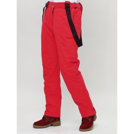 Ski -loving trousers, size 54, red color-5