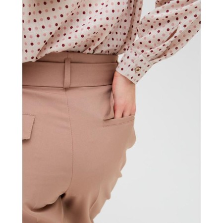 Women's pants minku beige color, rr 42-3