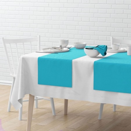 A set of tracks on the Billy table, size 40 x 150 cm - 4 pcs, heavenly - blue