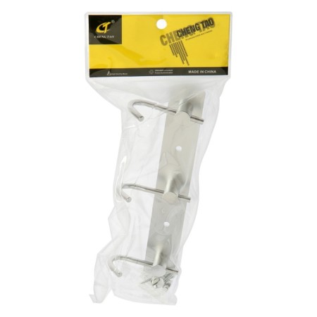 Cappio CVT004 hanger, metallic, three -horn, matte chromium color-6