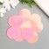 Sequins "circle" light pink set 30 g d = 3 cm