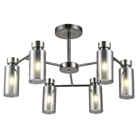 Ceiling lamp 6x15W E14, size 67x67x38 cm