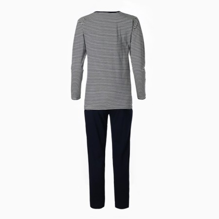 Female homemade set (jumper/pants), blue color, size 46-10