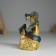 Piglite Polystone "Dark Snake on Coins" 8.3x6.3x10.2 cm