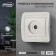 Orena Luazon Lighting "Orion" television socket, hidden, silver