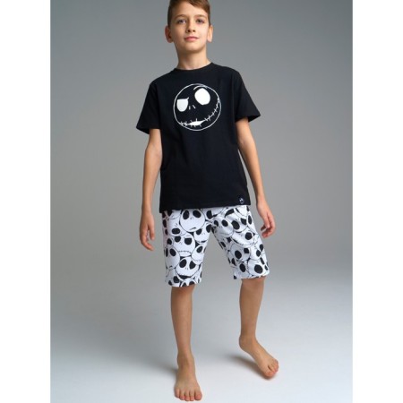 Family look for a boy: T -shirt, shorts, height 158 ​​cm-1