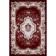 Rectangular carpet Merinos gavana, size 200x400 cm, color Red