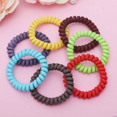 Hair gum spring "matte" mix-1