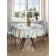 Tables on the table "Festive spruce", round, Saten, d = 150 cm