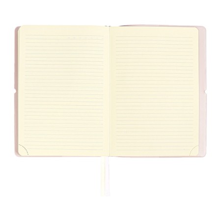 Diary of Leduced A5 136 DEVENTE sheets. Jane, soft pvc cover, elastic band, perforation, liesse, block 70, lilac-13