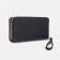 Women's wallet on lightning, black color