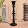 Henry candlestick 26.5 cm, metal
