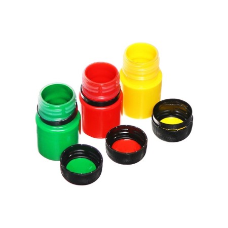 Acrylic paint, set of 12 colors x 20 ml, ZHK Decola, glossy, 2941116-7