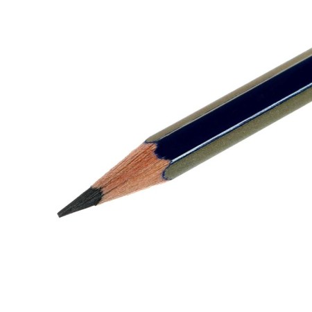 Pencil black-granographic Faber-Castell Goldfaber 1221 5b, hexagonal, price for 1 pcs-1