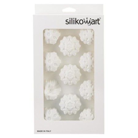 Form for the preparation of cakes and sweets Snowflakes 30.5 × 18 cm-7