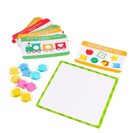 Developing set "magnets", we study forms and figures, in the package-1