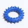Toy "Ring with spikes No. 1", 5.6 cm, blue