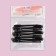 Hair clips, set - 6 pcs, 10 cm, black color