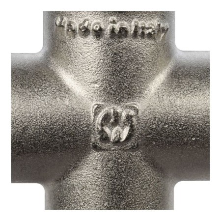 Cross Stout SFT-0031-0034, 3/4 ", internal/internal carving, nickelled brass-7