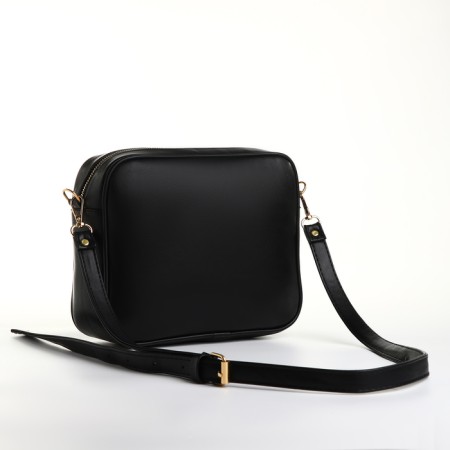 Women's bag over the shoulder Textura, small, black color-1