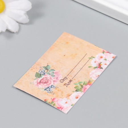 Postcard with seeds "grow" Message "5*7cm-1