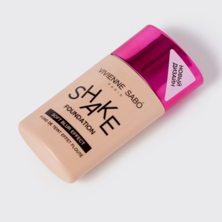 Tonal cream Vivienne Sabo Shakefoundation, with natural bluer effects, tone 03-20