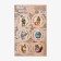 Stickers for flowers and gifts "Cozy New Year!", 16 × 9.5 cm
