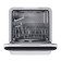Maunfeld MWF07IM dishwasher, class B, 3 sets, 7 programs, white and black