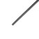 Rashpil Tundra, steel U10, round, plastic handle, 200 mm