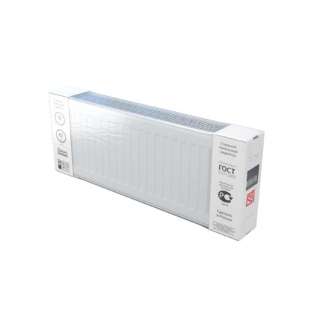 Steel radiator STI C 22, 300 x 800 mm, 1049 W, side connection-2