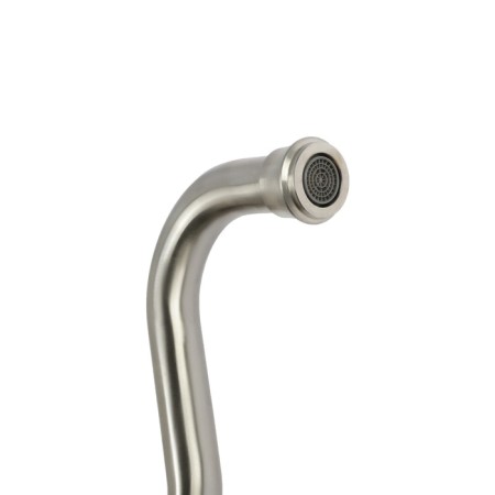 Kitchen mixer Zein Z3736, single -leaf, pour height 26 cm, satin-9