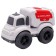 Eco-machine Funky Toys "Ambulance", white color, 10 cm