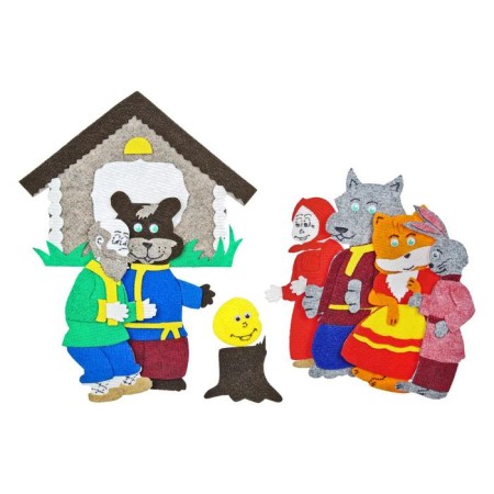 Didactic "Kolobok" set, 8 details-1