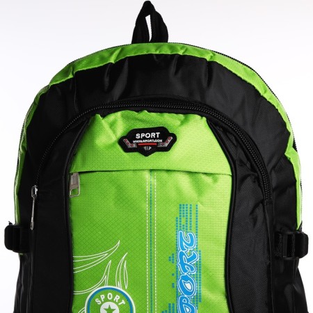 A thyroid backpack with an increase in 55l, 5 external pockets, green color-4