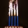 Candles Fountains for the Cake "Blue Sparks", 12 cm, 30 seconds, blue flame, 4 pcs
