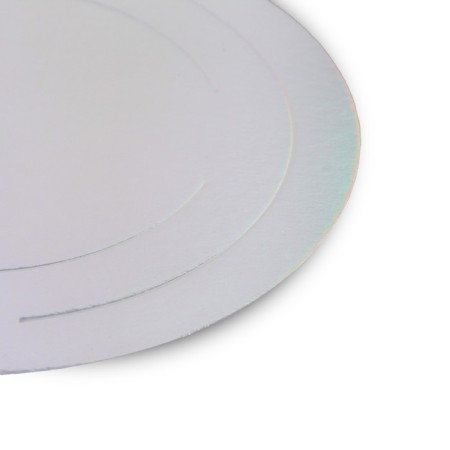 The substrate is reinforced, 22 cm, silver-pearl, 3.2 mm-3