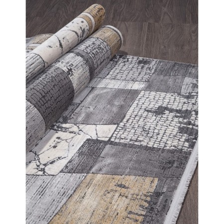 Rectangular carpet Durkar Milano, size 300x400 cm, color Cream/L.Grey-1