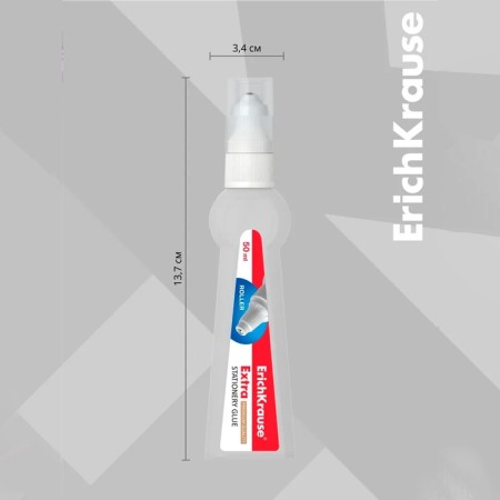 Clean Cleaner Cleaner Erichkrause, 50 ml, with a roller application, is suitable for paper, cardboard and fabric, frost-resistant-2
