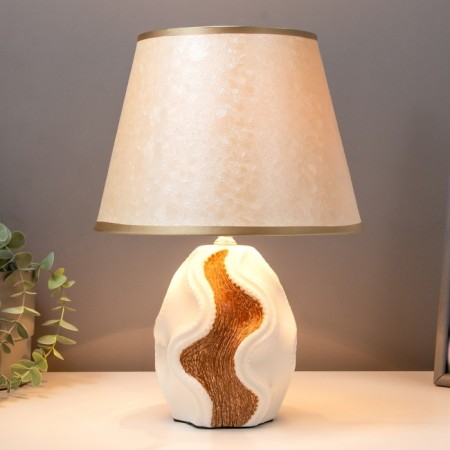 Table lamp 7515127TL/1 E14 40W white-cream 25x25x35 cm Risalux-1