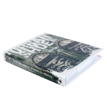 Notebook on rings, 160 sheets in the Cede Cede Cede, solid cover, glossy lamination, with a replaceable block-2