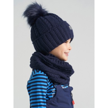 Set for a boy: hat, snood, size 50