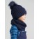 Set for a boy: hat, snood, size 50