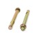 Anchor bolt of scrap, with a nut, galvanized, 12x129 mm, 40 pcs