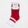 Women's socks "Snowflakes", Bordeaux color, size 23-25