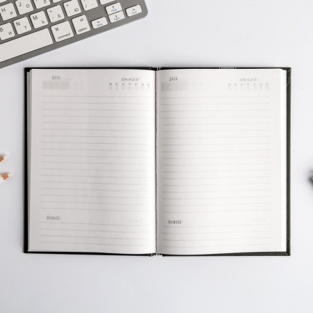 Diary in a solid cover A5, 80 sheets "Cool man"-2