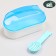 Tuannel toilet with a spatula for rodents "Pijon", 14.5 x 7 x 7 cm, blue