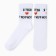 Women's socks "I Moore Mur", white color, size 36-40