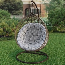 Hindi pillow for swing, diameter 115 cm, gray color